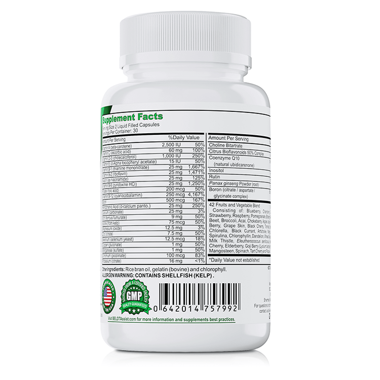 PRIZM: SUPER SPECTRUM MULTIVITAMIN