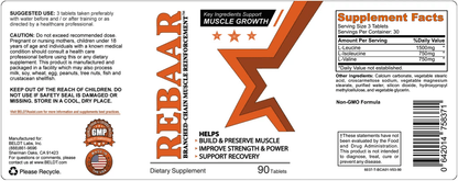 REBAAR: BRANCHED-CHAIN MUSCLE REINFORCEMENT